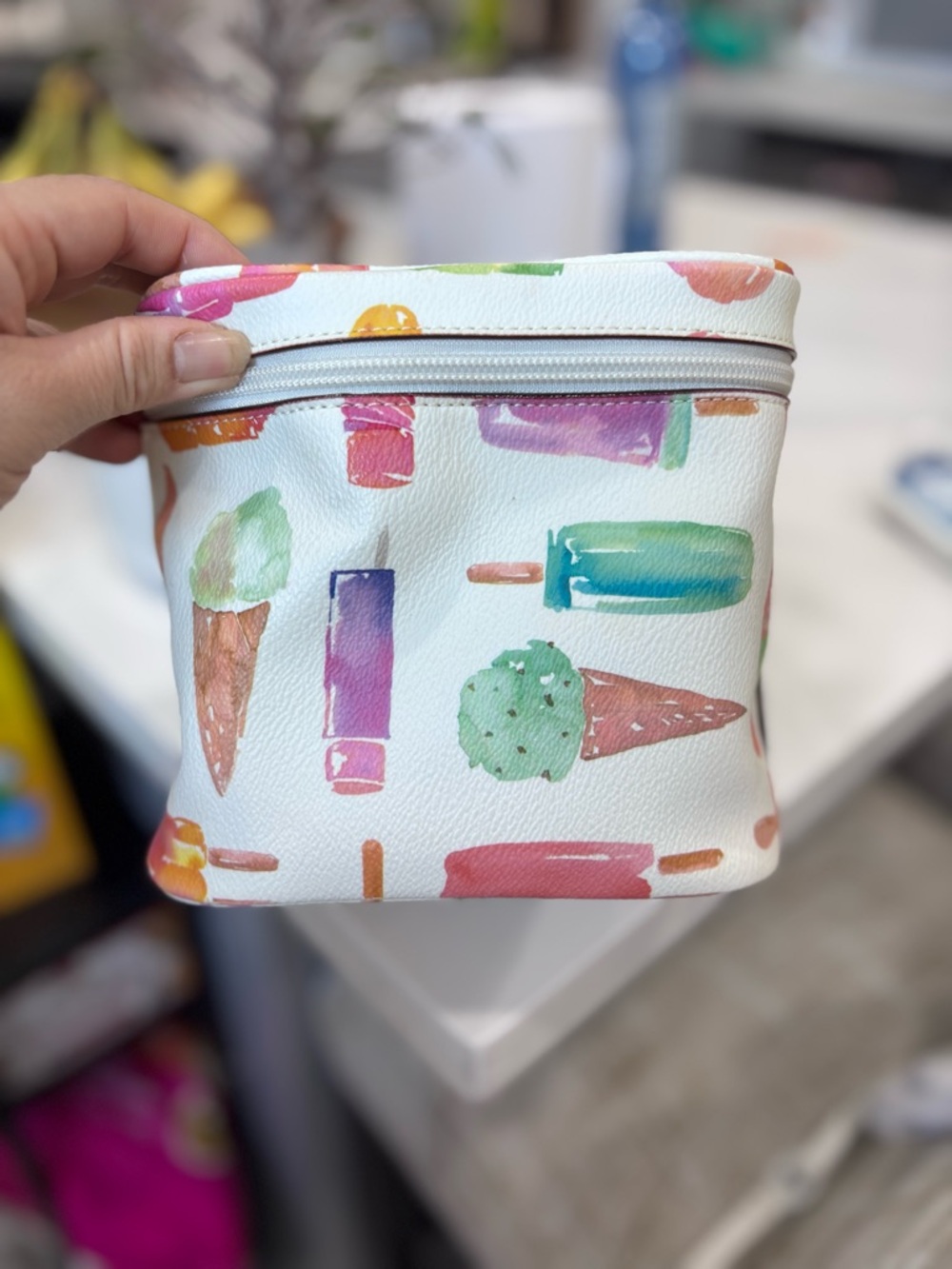❤️rare❤️ Kate spade new york ice cream popsicle flavour of the month make up bag - Picture 3 of 12
